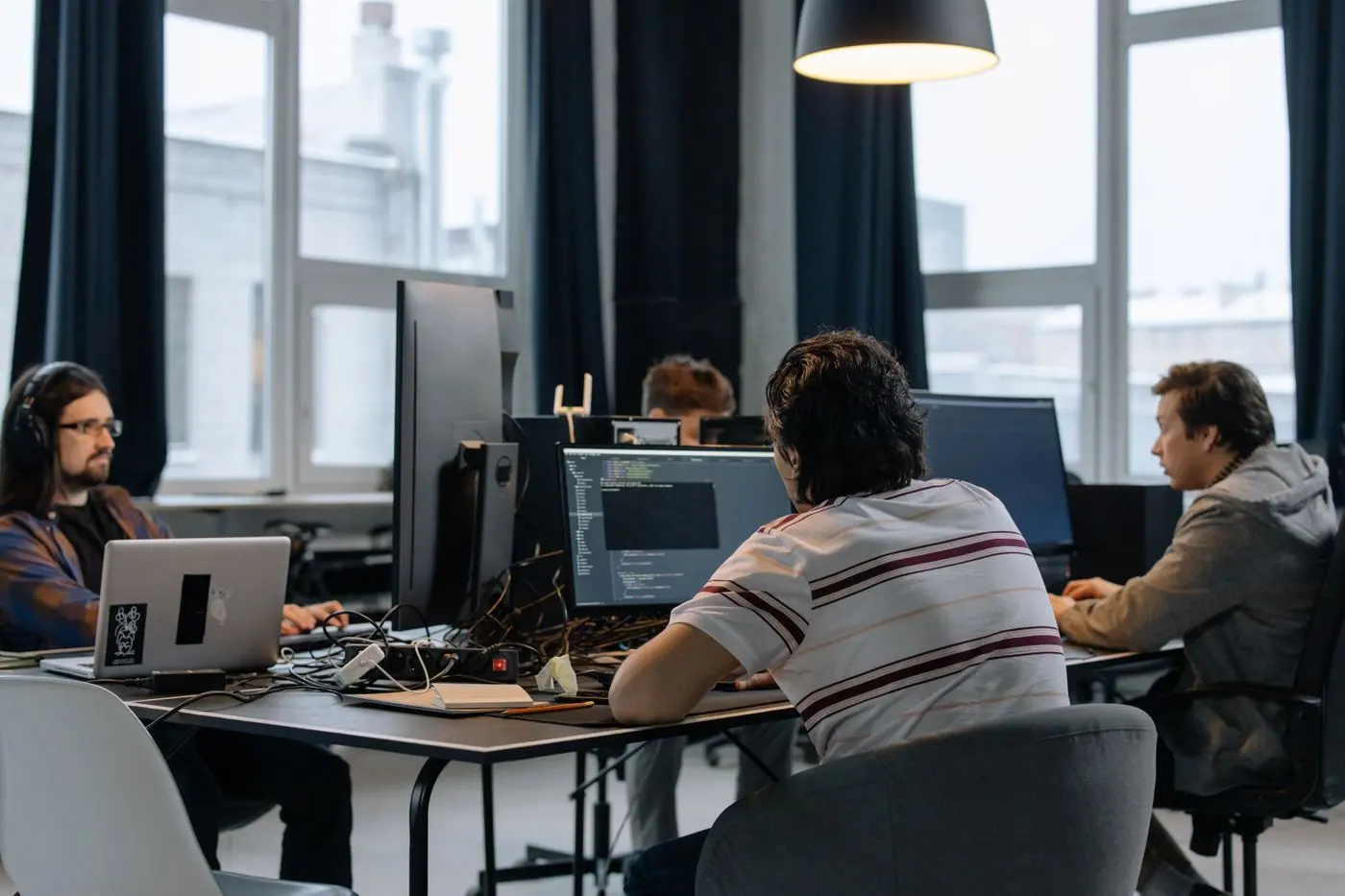 Development team in the office
